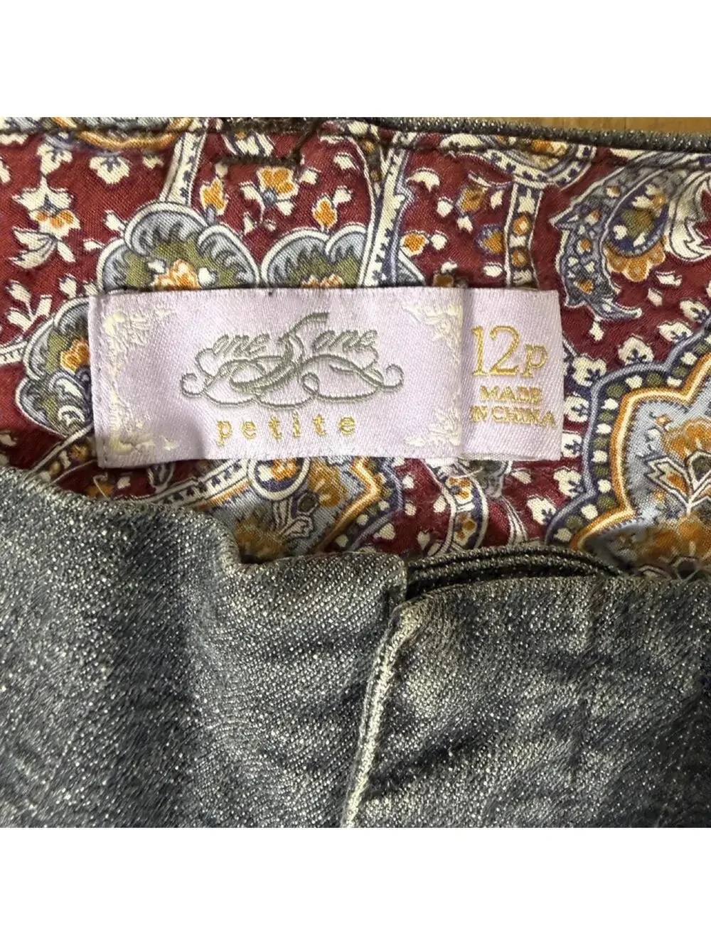 N/A navy denim